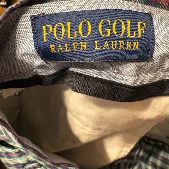 Polo Ralph Lauren Plaid Shorts Men’s Size 32 Preppy - Picture 4 of 5